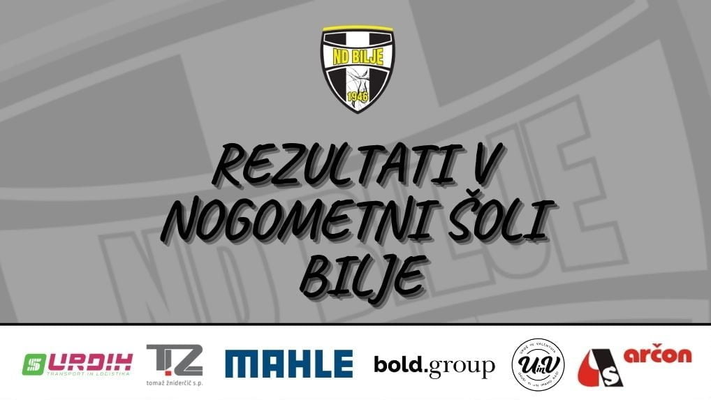 Zadnji rezultati v NŠ Bilje (05.06.2023)