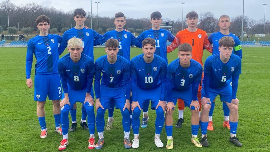 Kristjan Kozar z reprezentanco U17 v Poreču