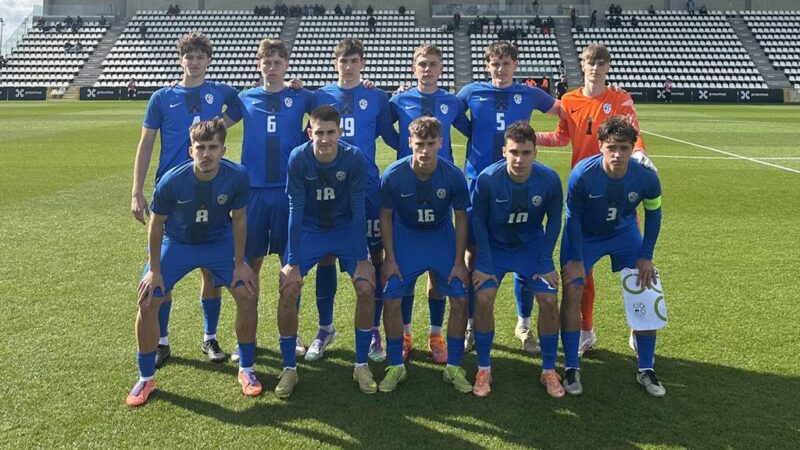 Kozar do gola z reprezentanco U18