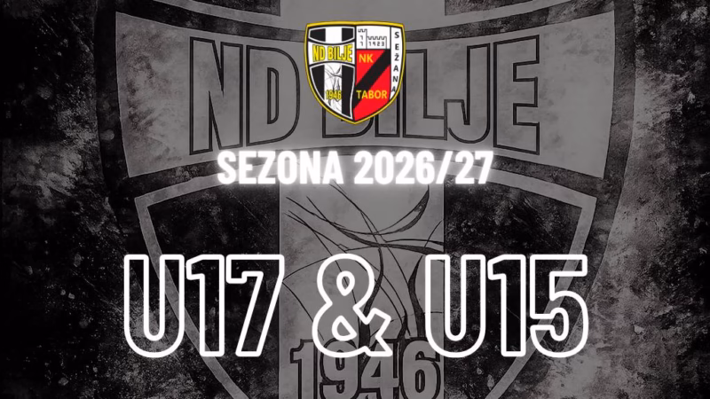 U15&U17: Tabor Bilje – IB 1975 Ljubljana 1:0 & 1:2